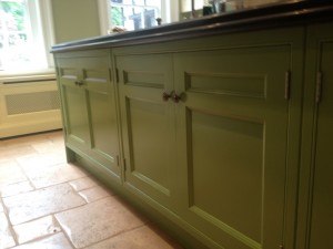 Hand painted kitchen